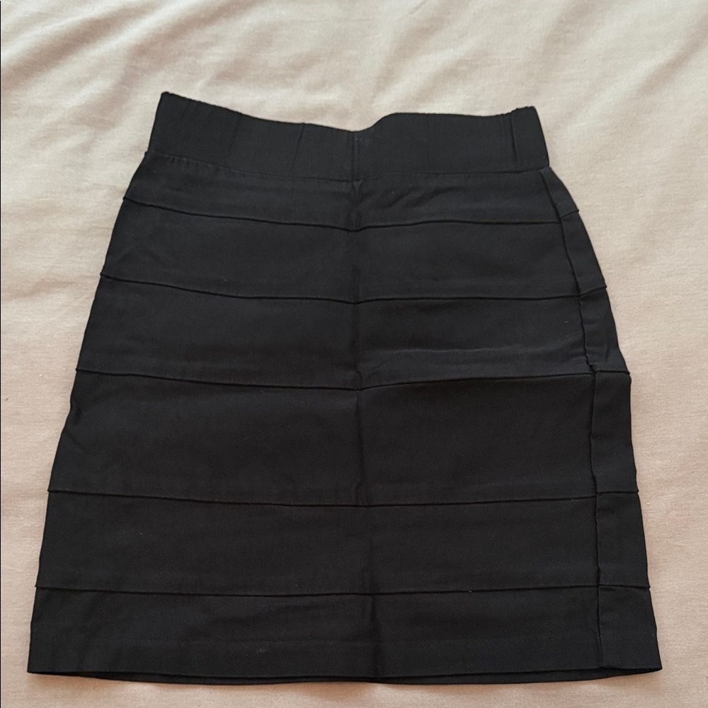 Black bandage look Women's Skirt